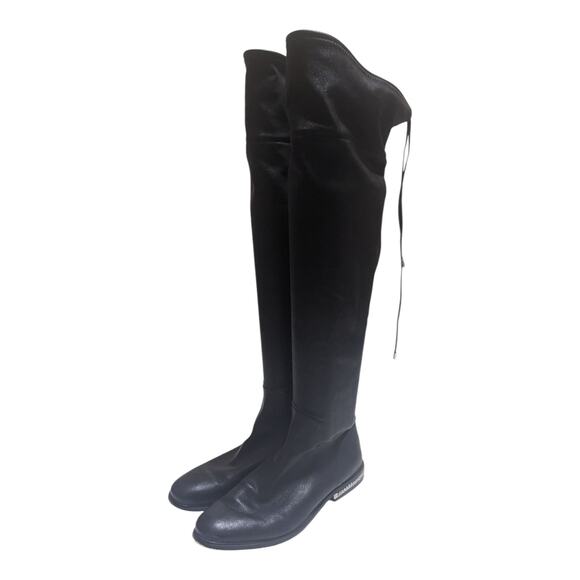 Michael‎ Kors Jamie Stretch Over The Knee Boots OTK Size 11 Black - Picture 1 of 7